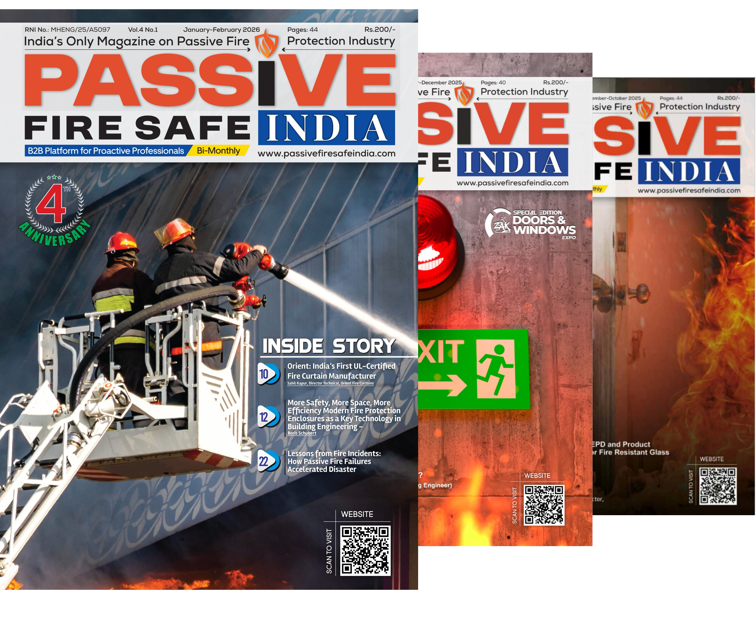 Passive Fire Safe India Logo